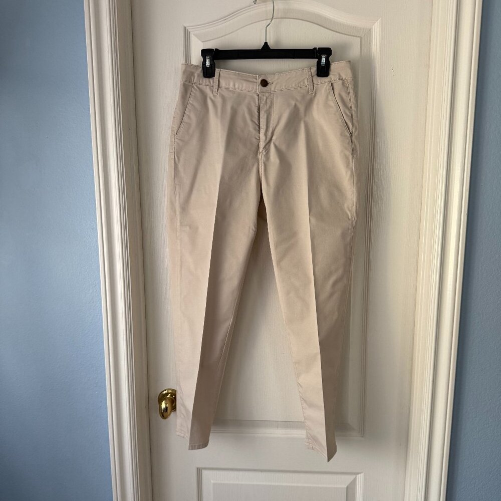 Atelier Cigala's Beige Relaxed Chino Pant Size 28